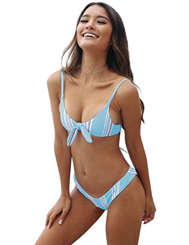 LaLaAreal - Pezzo sotto Bikini - Donna Noir - V Strip Style M XL