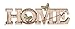 Produktbild Moderner Schriftzug HOME aus Holz zur Deko auf Tisch/Wand 45x15 cm