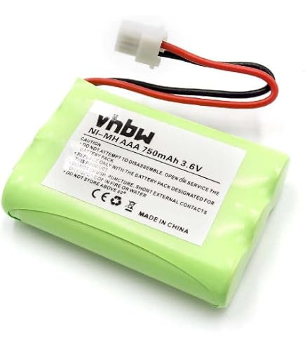 VHBW Akku Für Logitech Wireless Boombox (2000 MAh, 3,6 V) – Kompatibel Mit 984-000182 & S-00116 | NiMH-Technologie, Sicher & Langlebig