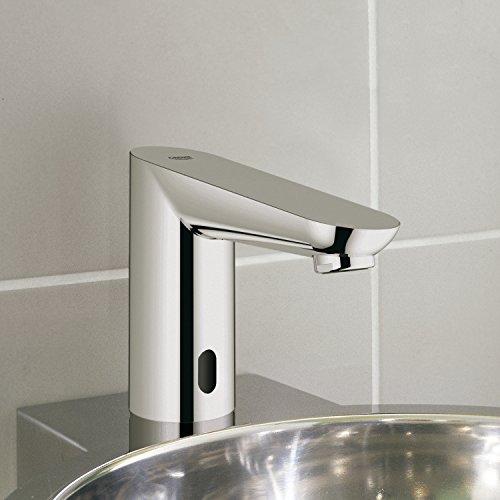 Grohe Infrarot Sensorarmatur, Waschtisch, Kaltwasserarmatur, mit Batterie, Funktionsmodi