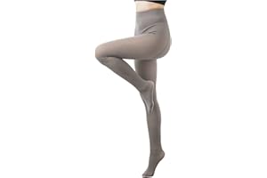 KELAND Rajstopy damskie, zimowe, termiczne rajstopy z podszewką, fałszywe półprzezroczyste, pluszowe pończochy, ocieplające rajstopy polarowe