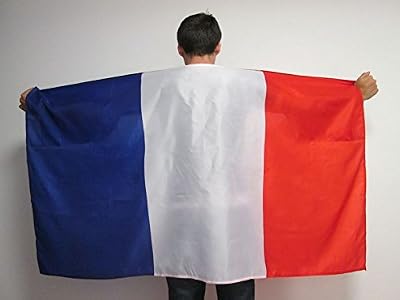 AZ FLAG Drapeau Cape France 150x90cm - Body Flag Supporter français 90 x 150 cm