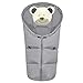 Produktbild Odenwälder BabyNest Fußsäckchen Mucki fashion | 11437-1078 | passend für Schalensitze der Gruppe 0, Softragetaschen und Hartschalen | new woven soft grey