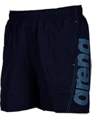Arena Fundamentals Logo Bañador, Hombre, Azul (Navy/Turquoise), M