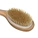 FACILLA® Full Body Natural Bristle Dry Skin Exfoliation Brush Detox Fight Cellulite Tool