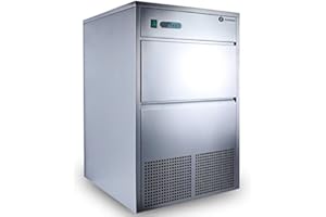 ZORRO ZEB 50 ECO Ice Cube Maker | 50 kg / 24 Hours | Ice Cube Machine Gastro | Includes Accessories