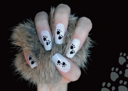 Nail Stencils by Glamstripes - Paws