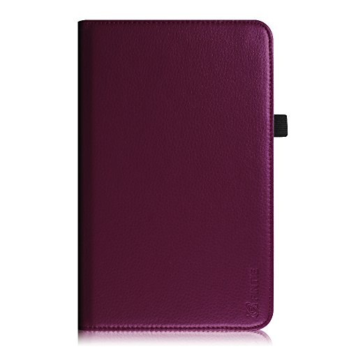 Fintie Samsung Galaxy Tab A 10.1 Hülle – 360° Drehbarer Stand Smart Cover Case Schutzhülle Tasche Etui mit Ständerfunktion Auto Schlaf / Wach Funktion für Samsung Galaxy Tab A 10,1 Zoll T580N / T585N Tablet (2016 Version), Lila - 9