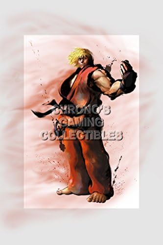 CGC Huge Poster GLOSSY FINISH - Street Fighter IV Ken - STR047 (24" x 36" (61cm x 91.5cm))