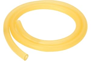 stonylab Tubi in Gomma, Tubi in Ambra di Lattice puro Rubber Tubing 7/16'' (12mm) OD 5/16'' (8mm) ID Altamente Elastici per Uso di Laboratorio, Adatto a Tutti i Bicchieri StonyLab - 1 Meter