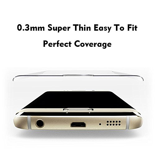 Protector Pantalla S6 Edge TEFOMATE Cristal Vidrio Templado Protector de Pantalla Completa Tempered Glass Screen Protector para Samsung Galaxy S6 Edge 5 1 Curvado 3D - Transparente reviews Protector Pantalla S6 Edge TEFOMATE Cristal Vidrio Templado Protector de Pantalla Completa Tempered Glass Screen Protector para Samsung Galaxy S6 Edge 5 1 Curvado 3D - Transparente
