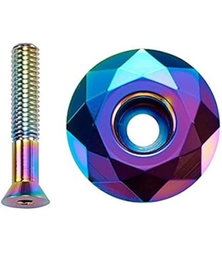 Dubbs Hardware Headset Top Cap 1-1/8 Aluminum MTB Bike Bicycle Headset Cover Stem Mountain Bike Road (Green Ride Or Die) In Kenya | Headsets