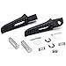 Rider Rear Passenger Footrests Foot Pegs Motor Foot Rests 2PCS Fit For Suzuki GSXR 750 2006 2007 2008 2009 2010 2011 2012 2013 2014