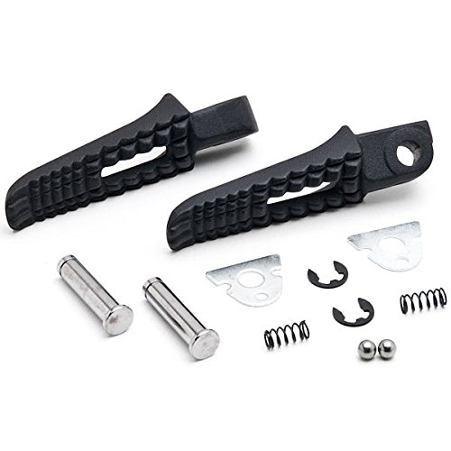 Rider Rear Passenger Footrests Foot Pegs Motor Foot Rests 2PCS Fit For Suzuki GSXR 750 2006 2007 2008 2009 2010 2011 2012 2013 2014