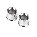 WINOMO Pair of 10mm Stainless Steel Tunnel Ear Plug Expander Stretcher