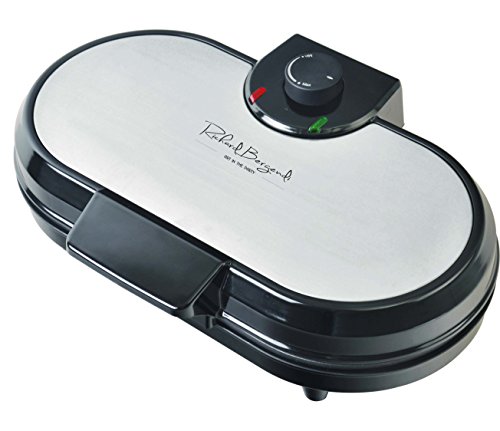 Richard Bergendi Doppel Belgische Waffelautomat, Waffeleisen, 1200 W, Antihaft Platten, variable Temperaturregelung - 3