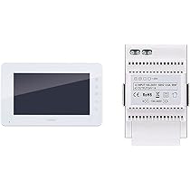 Vimar Videocitofono Vivavoce Con Monitor 7" LCD - Kit Completo Con Alimentatore Internazionale - Foto 2