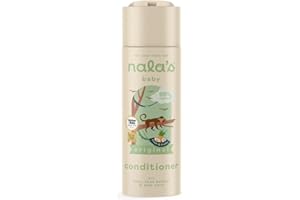 Nala's Baby Conditioner |Award-winning |99% Natural | Dermatologically-tested and Paediatrician-approved | Nourishing Blend of Castor Oil and Aloe | Vegan | 200ml | Nalas Baby