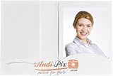 1x100 Daiber Passbildmappen m. CD-Rom-Fach bis 10x15 weiß