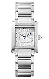  Cartier Tank Francaise WE110007 Acero Inoxidable Cuarzo Reloj de Pulsera para Mujer