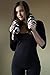 Yuyu, Fleece Hot Water Bottle, Zebra Print, Black&White