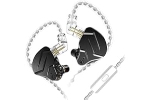 CCA KZ ZSN Pro X - Auriculares intraurales de Doble Controlador, 1BA, 1DD, con Cable HiFi, para Deportes, Videojuegos, compatibles con teléfono, PC y Tableta, Set de Regalo
