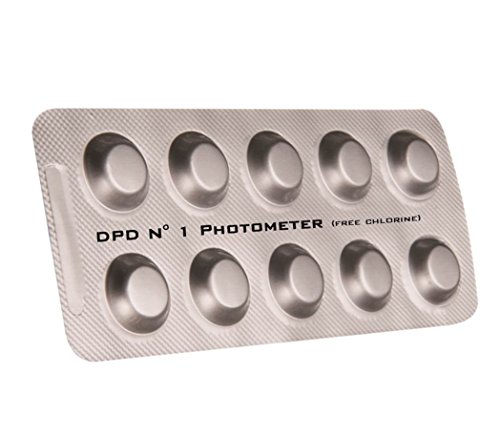 POWERHAUS24® – 120 Photometer Testtabletten – freies Chor DPD 1 - 2