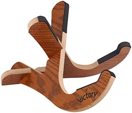 Music Stand : Hand-Made Universal X-Frame Style Wooden Stand for Ukulele, Mandolin, Banjo and Violin