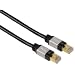 Produktbild Hama 75053758 Netzwerk-Kabel (RJ45 PMF, CAT 6, 5 m) vergoldete Kontakte, Schwarz