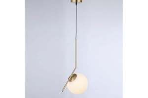 B·LED BARCELONA LED Lampada a sospensione sfera di cristallo HERMI - E27