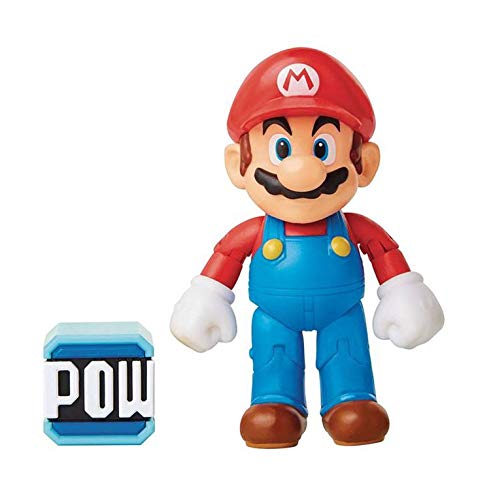 Jakks Pacific World of Nintendo Action Figure Wave 16 Chibi Mario with Brick 10 cm
