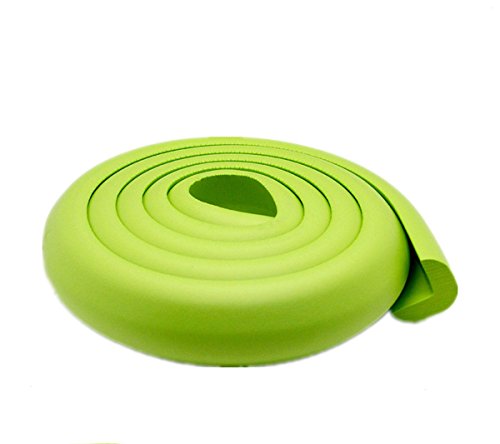 D-Mcark Kid Baby Safety Protection Products Wall Furniture Table Rubber Foam Corner Edge Cushion Bumpers Guards Protector Tape Green 2M 6.5ft