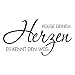 Produktbild RAYHER 29038000 Stempel "folge Deinem Herzen", 7 x 4 cm, Holz, natur / grau, 10.1 x 4 x 2.5 cm