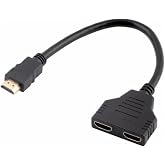 Lunatic 6446 2 Port HDMI Splitter Switch &Ccedil;oklayıcı &Ccedil;oklu Ekran Model Sinyal Kayıpsız