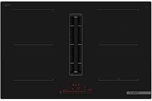 ‎BOSCH Płyta indukcyjna oddychająca - BOSCH SER6 - PVQ811H26E czarna - 4-kominkowa - Home Connect - L802xP522 mm