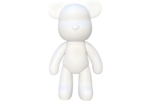 LIZEALUCKY Pittura Fai-da-Te Fluido Orso violento Diamanti Tintura incrostata Fatto a Mano Graffiti Vinile Orso violento Bambola Decorazioni per la casa Fatte a Mano Pittura(Piccolo Orso)