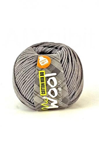Lana Grossa McWool Cotton Mix 80 - 515 cinder 50g Wolle