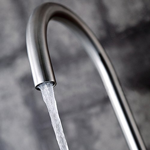 Einhand Mischbatterie Bad Wasserhahn Armatur für Küche Waschbecken - 3