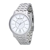 Sector Damen Analog Quarz Uhr mit Edelstahl Armband R3253593504