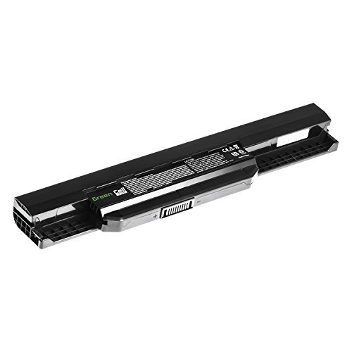 Green Cell® PRO Serie A32-K53 A41-K53 Akku für Asus K53 K53E K53S K53SJ K53SV K53U X53 X53S X53SV X53U X54 X54C X54F X54H X54L (Original Samsung SDI Zellen, 6 Zellen, 5200mAh, Schwarz) - 4
