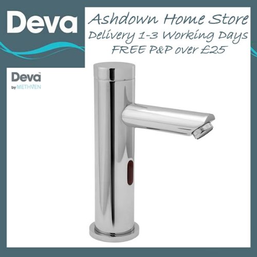 Deva SENSOR4/D Sensor Basin Tap Mains Operated with Battery Backup