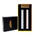 Produktbild USB Feuerzeug wiederaufladbar 2 Pack Mini elektrische Flammenlose winddicht tragbar Slim ZIGARETTE Feuerzeuge, Silver and Rose Gold
