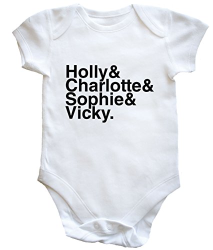 HippoWarehouse GEORDIE SHORE NAME LIST baby vest boys girls