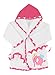 Baby Girl "Flying Elephant" Applique Luxurious Soft 18Months 100% Terry Toweling Cotton Bathrobe