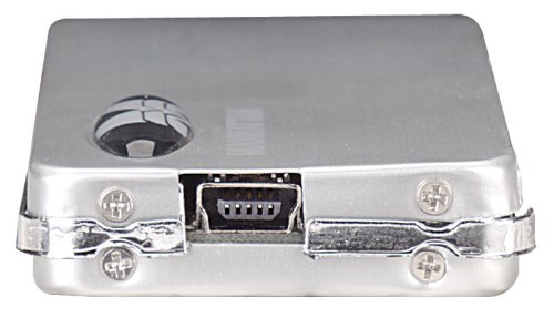 Manhattan Hi-Speed USB 2.0 Micro Hub 4 Ports inkl. Netzteil silber 160612 - 9