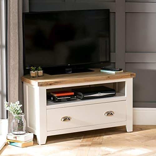 Amazon.co.uk cream tv corner unit