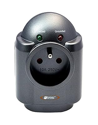 Infosec Parasurtenseur 1 Prise FR + 2 RJ45 -- Garantie 2 ans --