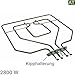 Produktbild VIOKS Heizung Heizelement Backofen Herd Ofen Umluftheizung passend wie Bosch Siemens 00470845 370x380mm