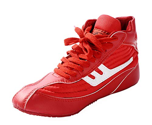 Day Key Chaussures de Lutte Respirante Chaussures de Boxe pour Hommes Femmes Enfants Garçons et Filles
