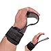 Produktbild Premium Gewichtheberhandschuhe – Power Grips mit Doppel-Funktionalität von Handgelenkbandage & Handschuhe  Hydar Strength Serie – Flexible Gummi-Grifffläche die beste Alternative zu Haken und Fat Gripz – Ideal für Gewichtheben & Bodybuilding – gepolsterte Handgelenk-Unterstützung für Zieh- & Druck-Bewegungen und Powerlifting-Workouts, Kreuzheben und Bankdrücken, Power Grips - Blackout